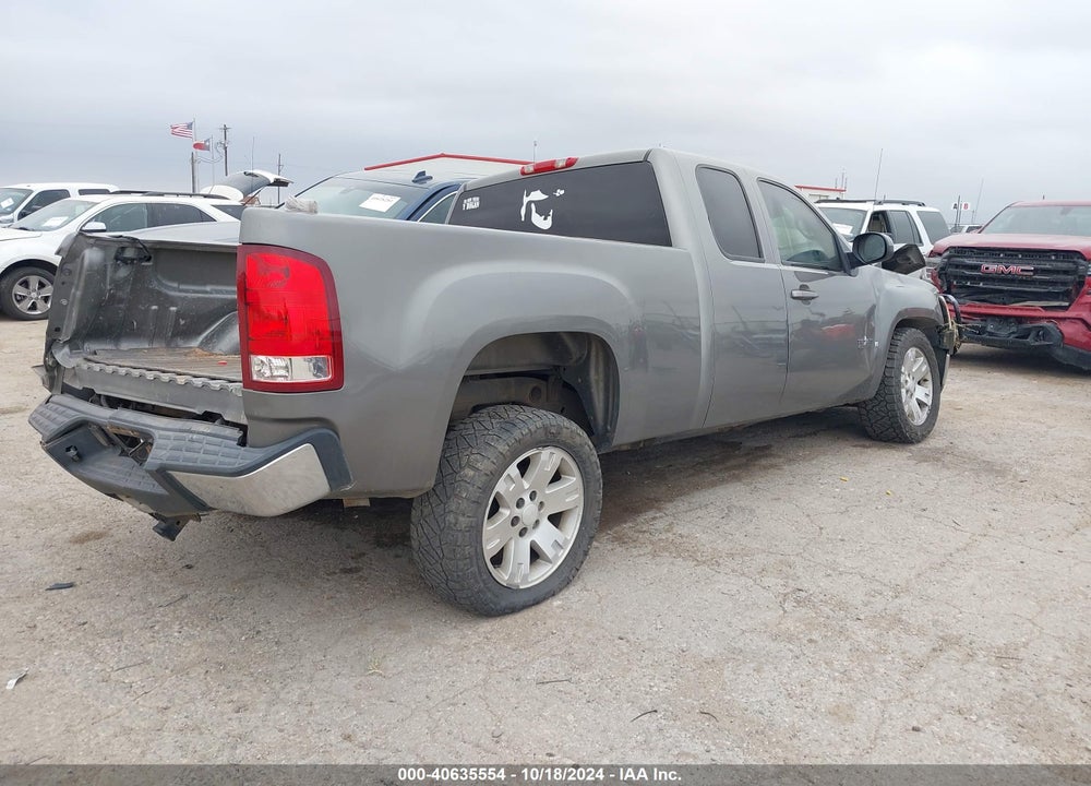2008 GMC SIERRA 1500 SLE1 VIN: 1GTEC19J98Z289367