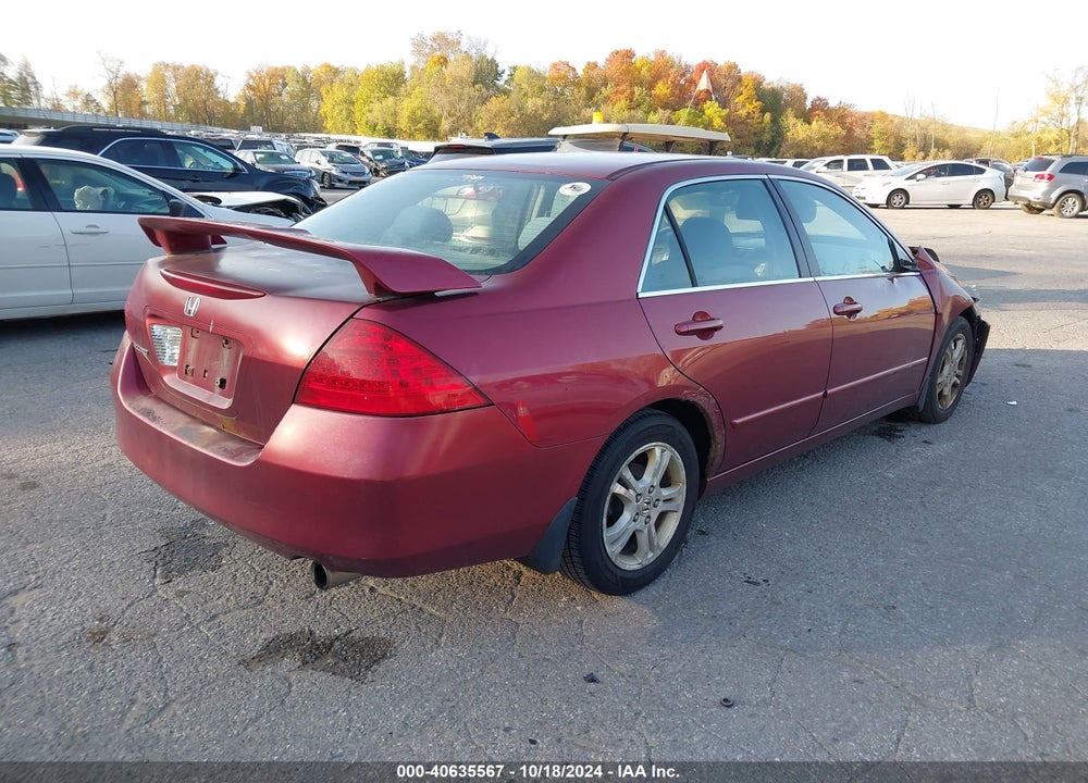 2006 HONDA ACCORD 2.4 SE VIN: 1HGCM56326A062410