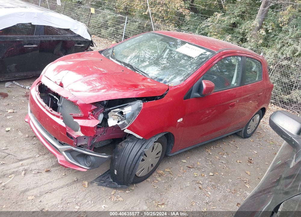 2018 MITSUBISHI MIRAGE ES VIN: ML32A3HJ2JH014637