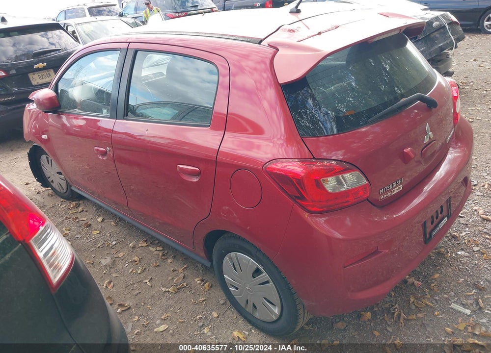 2018 MITSUBISHI MIRAGE ES VIN: ML32A3HJ2JH014637