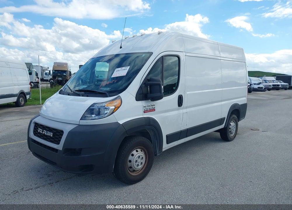 2020 RAM PROMASTER 1500 136 WB VIN: 3C6TRVBG4LE103256