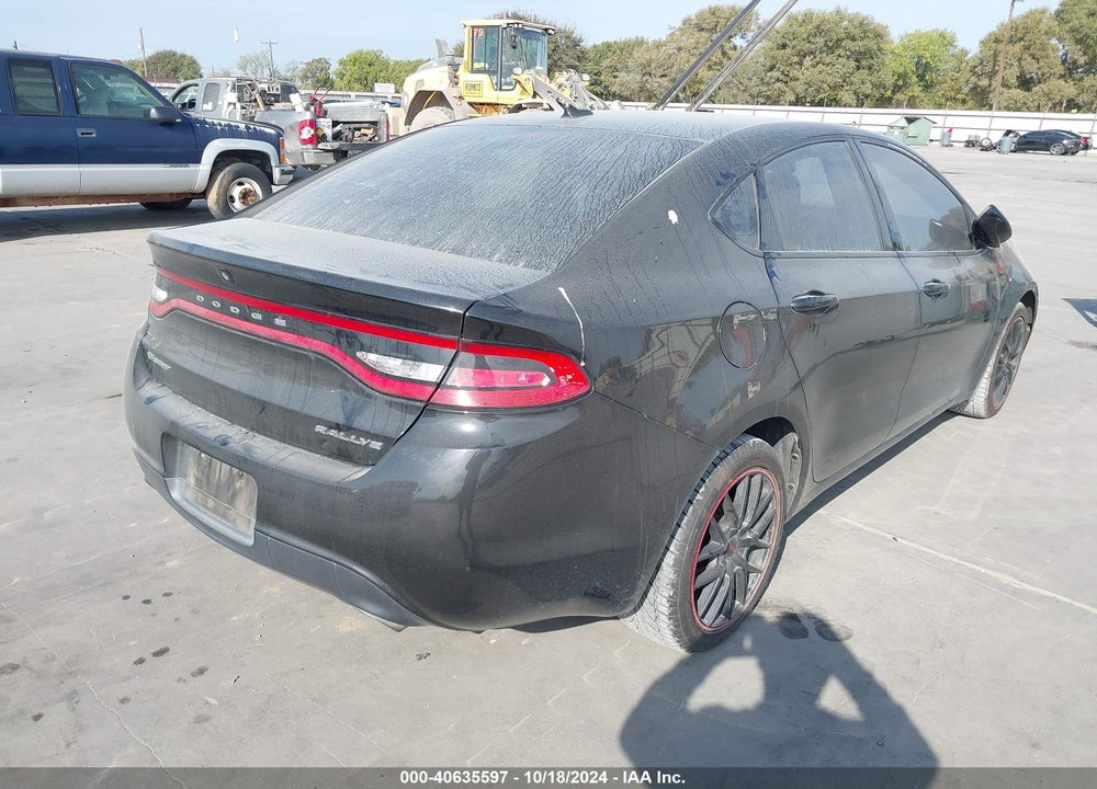 2015 DODGE DART SXT VIN: 1C3CDFBB3FD330806