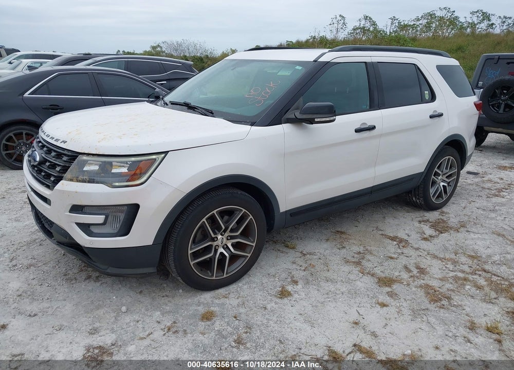 2017 FORD EXPLORER SPORT VIN: 1FM5K8GT9HGD66164