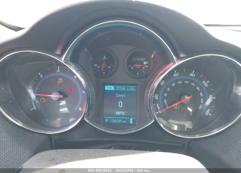 2014 CHEVROLET CRUZE DIESEL VIN: 1G1P75SZ8E7255263