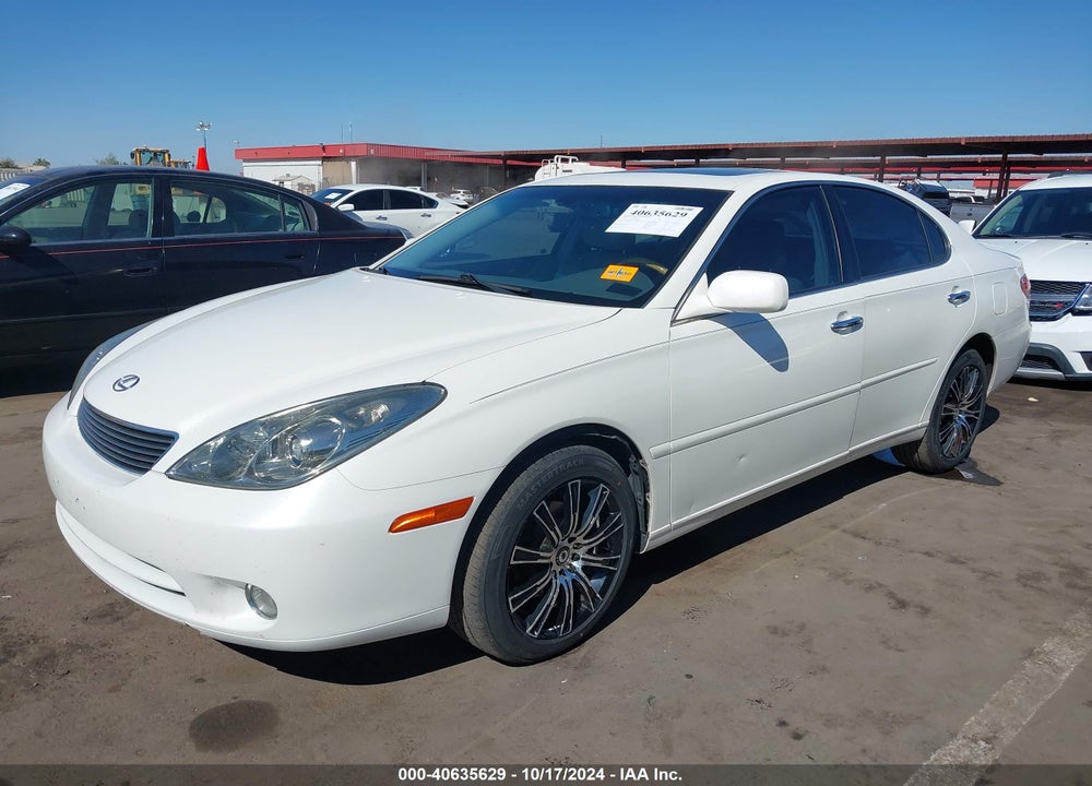 2006 LEXUS ES 330 VIN: JTHBA30G165172889