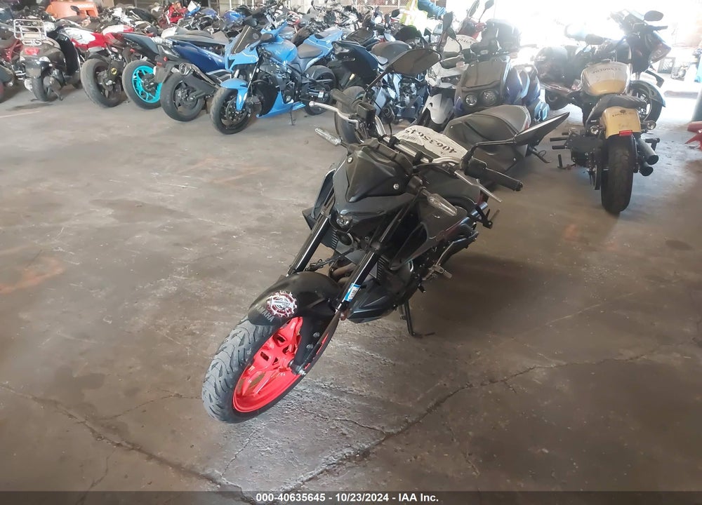 2021 YAMAHA MT-03 VIN: MH3RH20YXMK006868