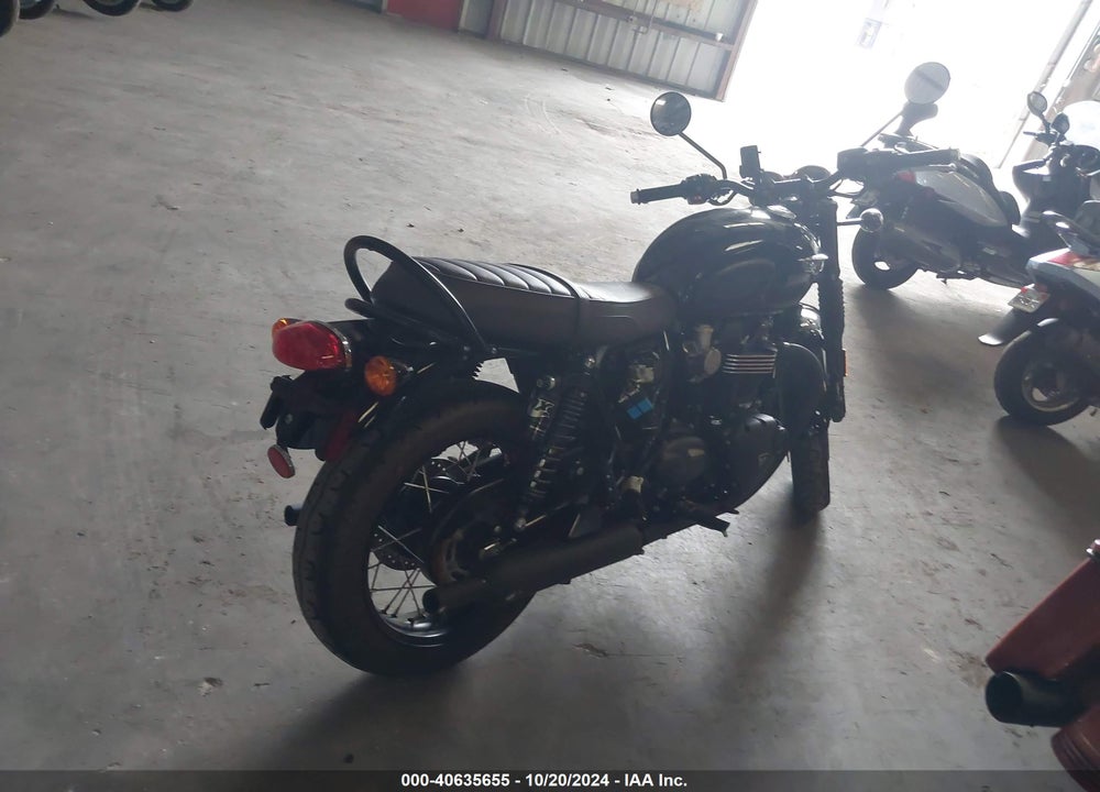 2017 TRIUMPH MOTORCYCLE BONNEVILLE T120/BLACK VIN: SMTD40HL3HT822422