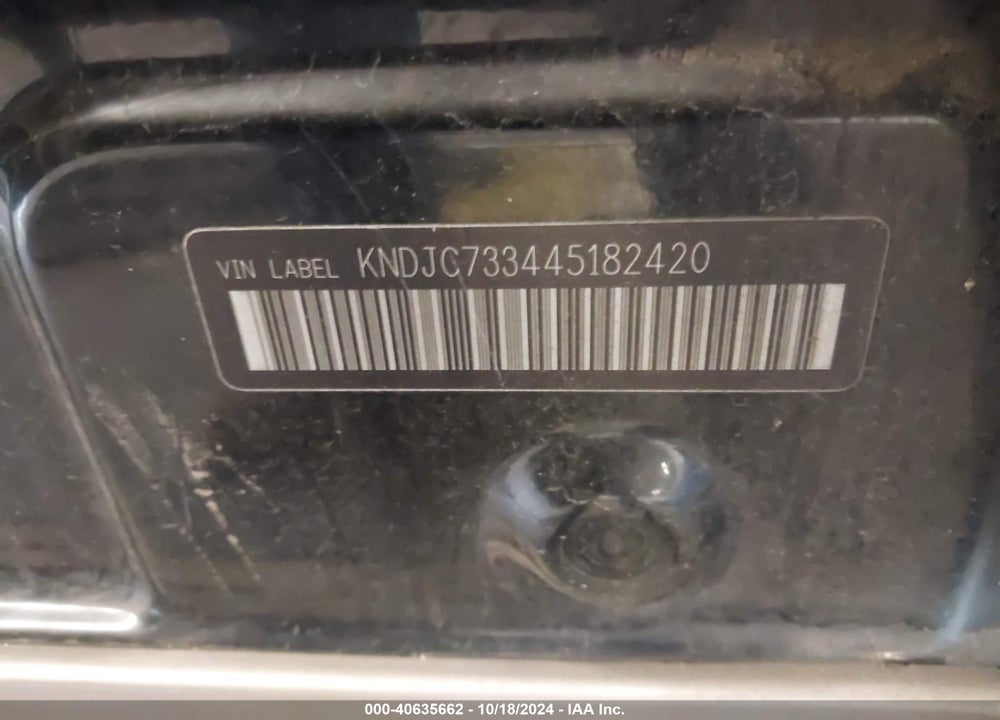 2004 KIA SORENTO EX/LX VIN: KNDJC733445182420