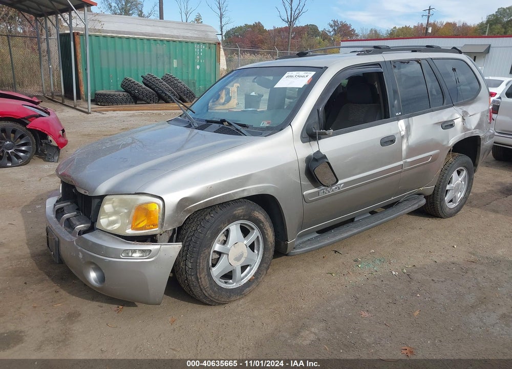 2002 GMC ENVOY SLE VIN: 1GKDT13S322464486