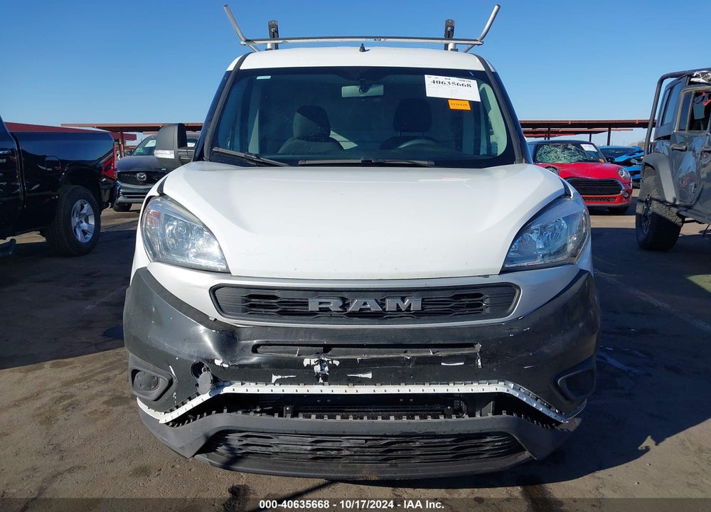 2022 RAM PROMASTER CITY CARGO VAN VIN: ZFBHRFAB9N6X85105