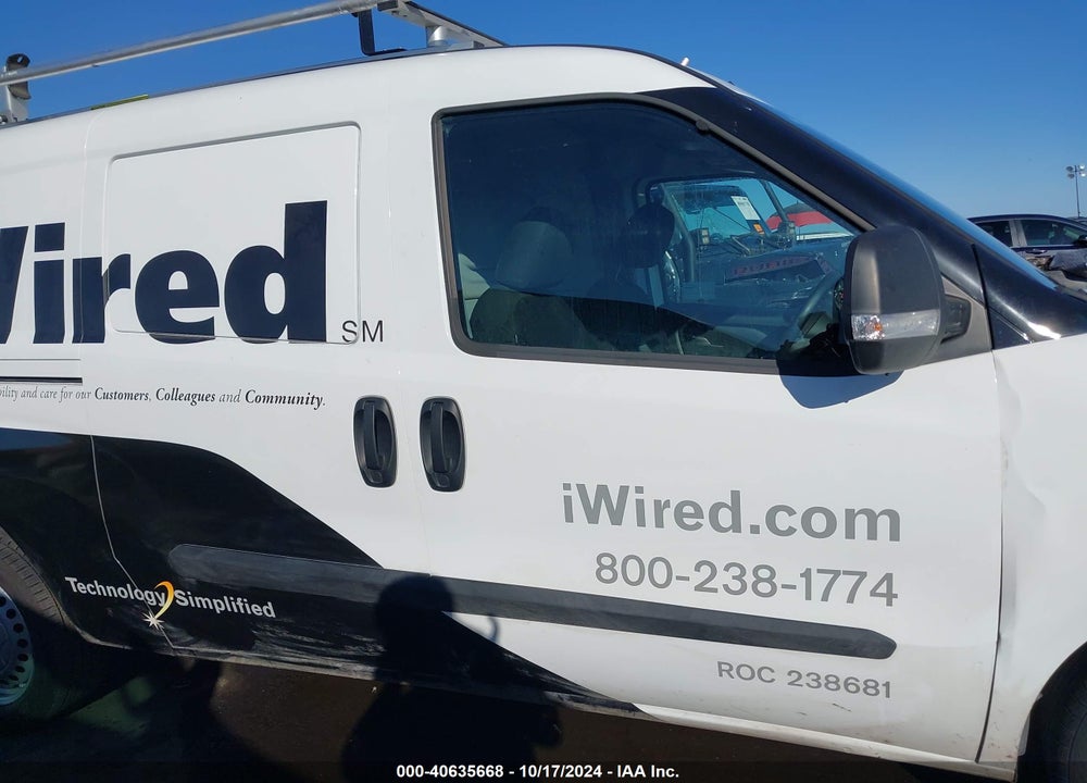 2022 RAM PROMASTER CITY CARGO VAN VIN: ZFBHRFAB9N6X85105