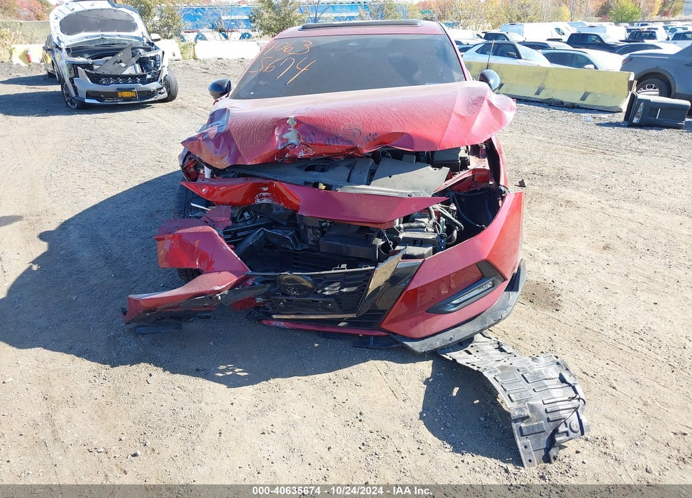 2022 NISSAN SENTRA SR XTRONIC CVT VIN: 3N1AB8DV8NY204385