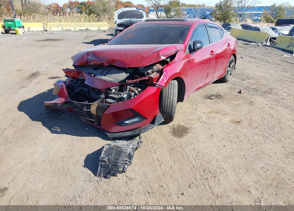2022 NISSAN SENTRA SR XTRONIC CVT VIN: 3N1AB8DV8NY204385