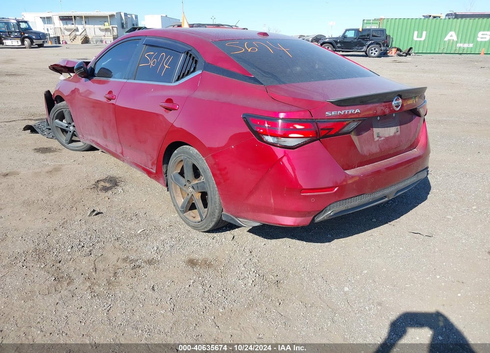 2022 NISSAN SENTRA SR XTRONIC CVT VIN: 3N1AB8DV8NY204385