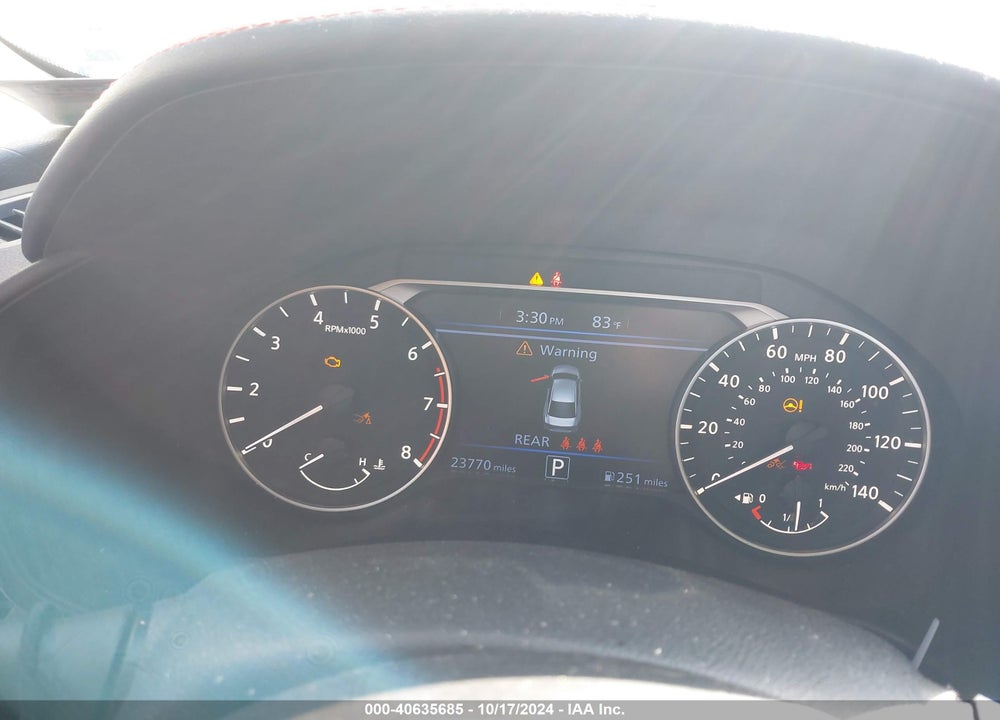 2023 NISSAN ALTIMA SR FWD VIN: 1N4BL4CVXPN328673