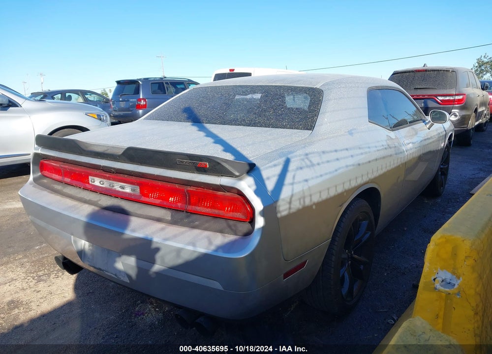 2012 DODGE CHALLENGER SXT VIN: 2C3CDYAGXCH198876