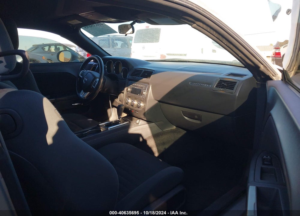 2012 DODGE CHALLENGER SXT VIN: 2C3CDYAGXCH198876