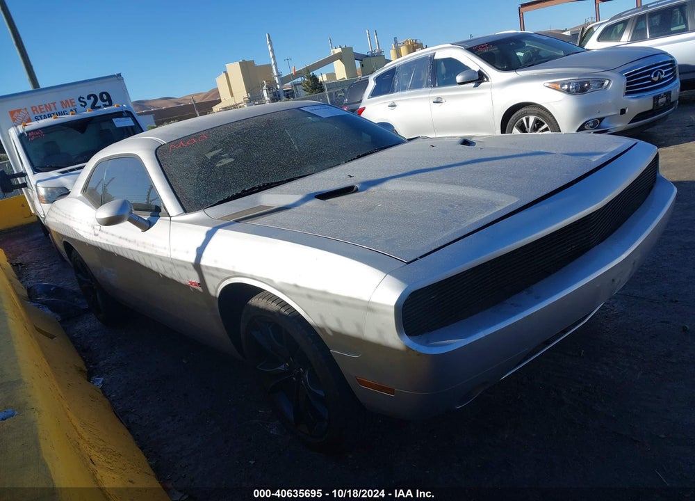 2012 DODGE CHALLENGER SXT VIN: 2C3CDYAGXCH198876