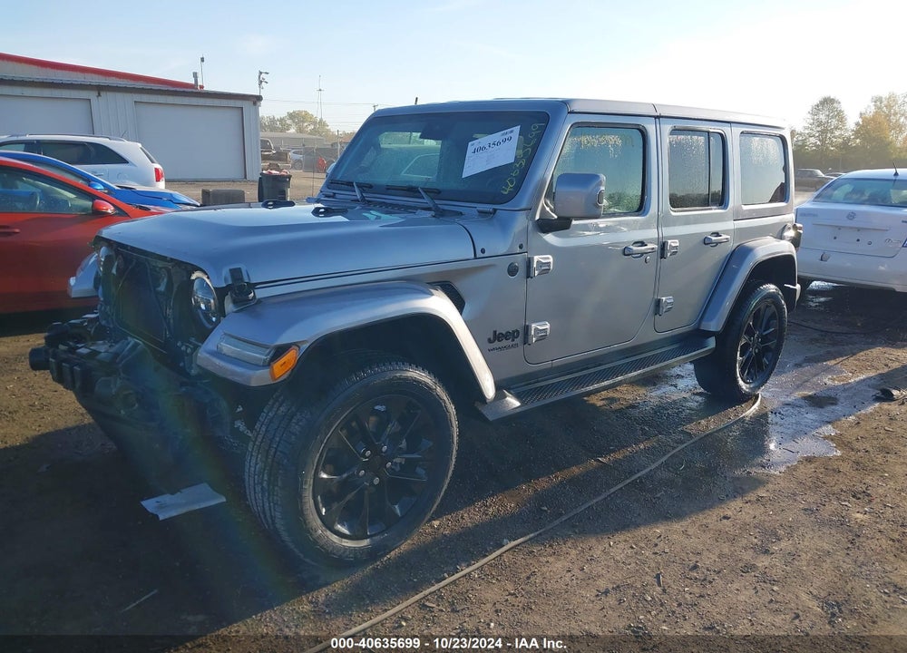 2021 JEEP WRANGLER UNLIMITED HIGH ALTITUDE 4X4 VIN: 1C4HJXEG1MW518880