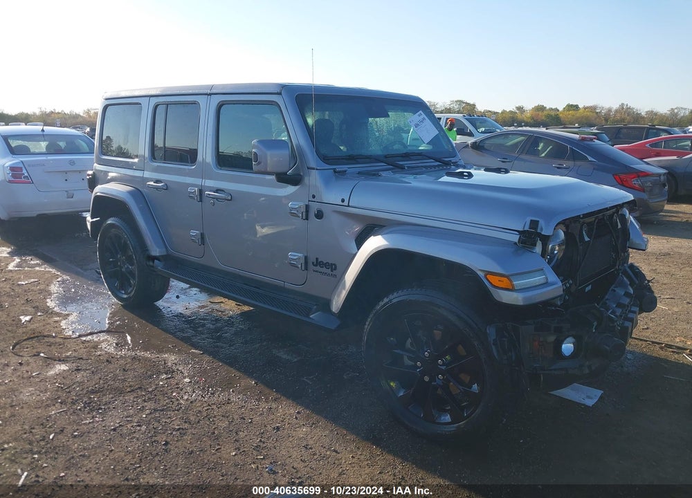 2021 JEEP WRANGLER UNLIMITED HIGH ALTITUDE 4X4 VIN: 1C4HJXEG1MW518880