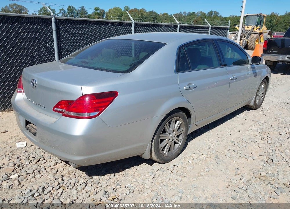 2006 TOYOTA AVALON LIMITED VIN: 4T1BK36B46U125982