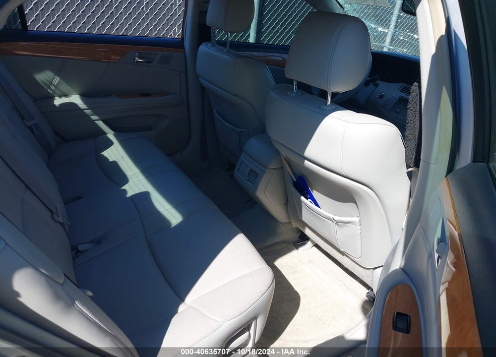 2006 TOYOTA AVALON LIMITED VIN: 4T1BK36B46U125982