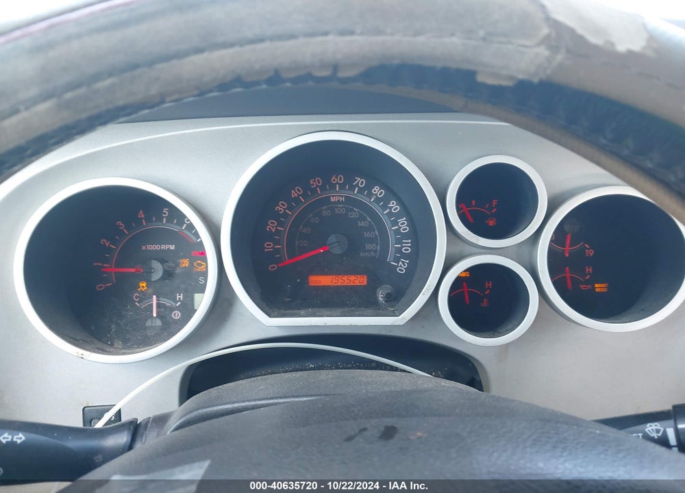 2008 TOYOTA TUNDRA SR5 5.7L V8 VIN: 5TFRV54148X061864