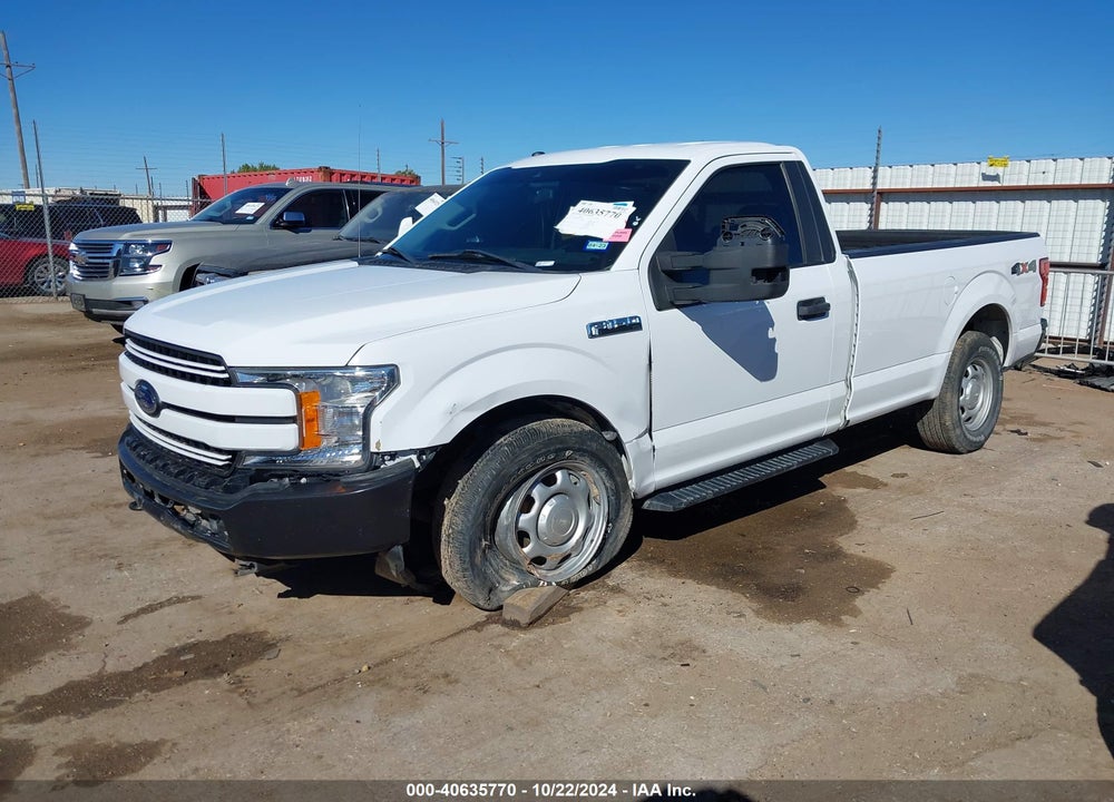 2019 FORD F-150 XL VIN: 1FTMF1E50KKC02581