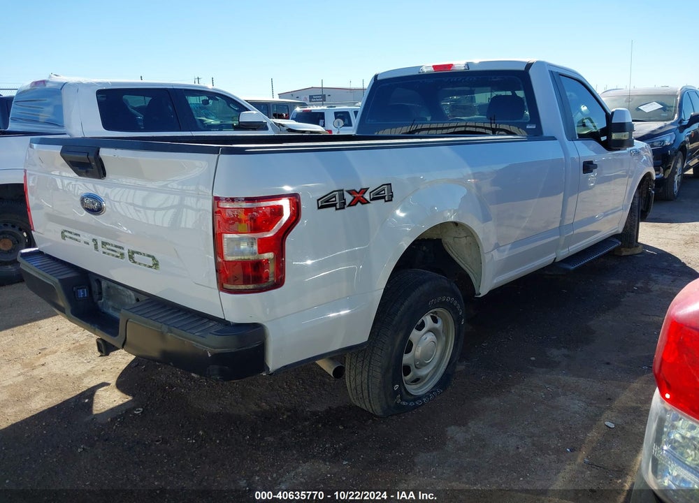 2019 FORD F-150 XL VIN: 1FTMF1E50KKC02581