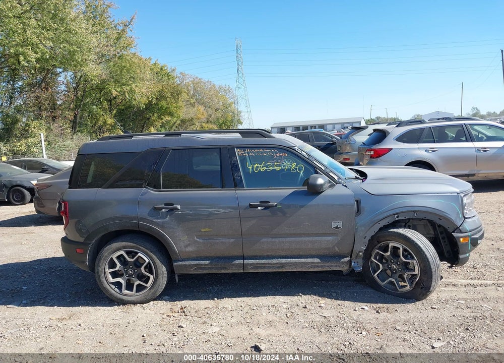 2022 FORD BRONCO SPORT BIG BEND VIN: 3FMCR9B69NRD42316