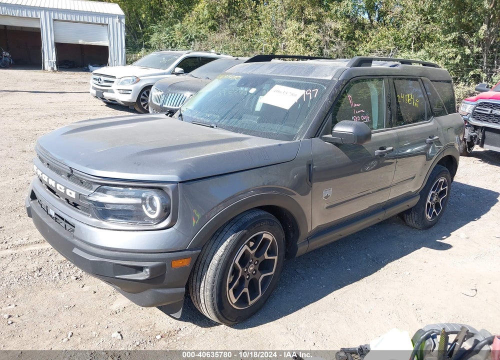 2022 FORD BRONCO SPORT BIG BEND VIN: 3FMCR9B69NRD42316