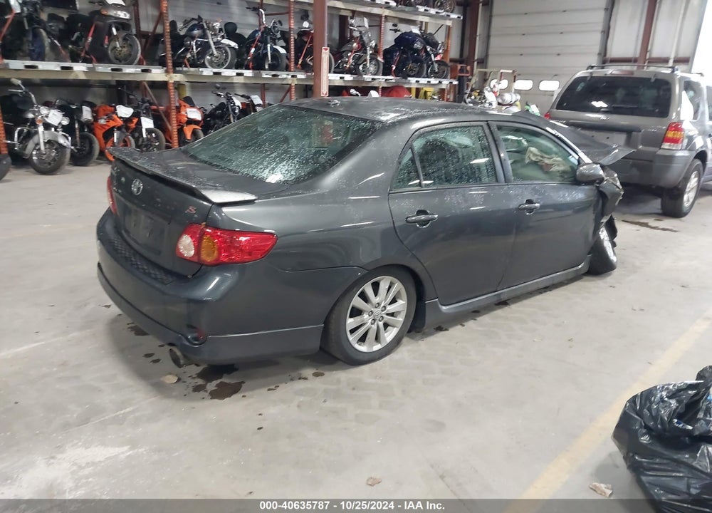 2009 TOYOTA COROLLA VIN: 2T1BU40E09C141847