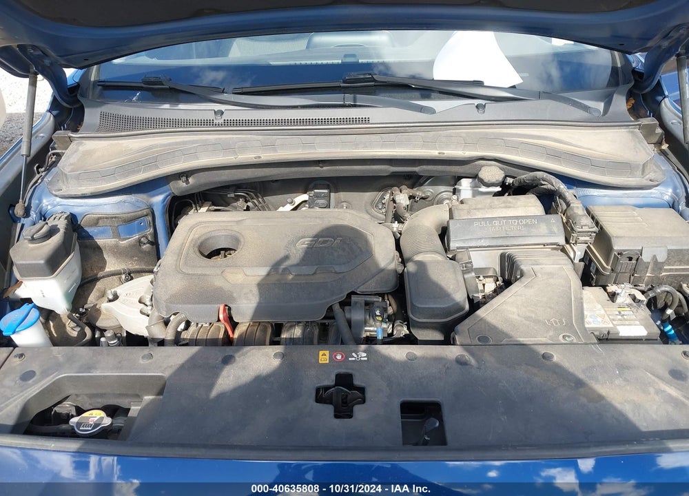 2019 HYUNDAI SANTA FE SE VIN: 5NMS23AD5KH014100