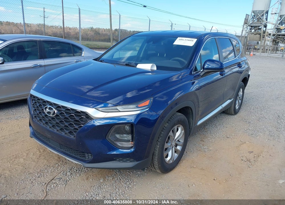 2019 HYUNDAI SANTA FE SE VIN: 5NMS23AD5KH014100