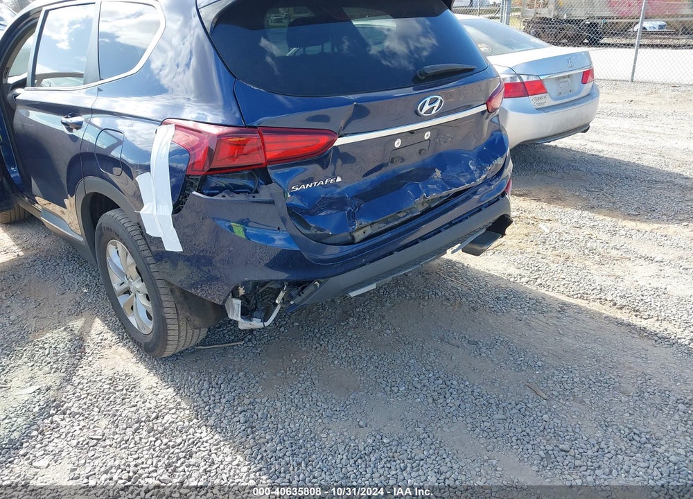 2019 HYUNDAI SANTA FE SE VIN: 5NMS23AD5KH014100