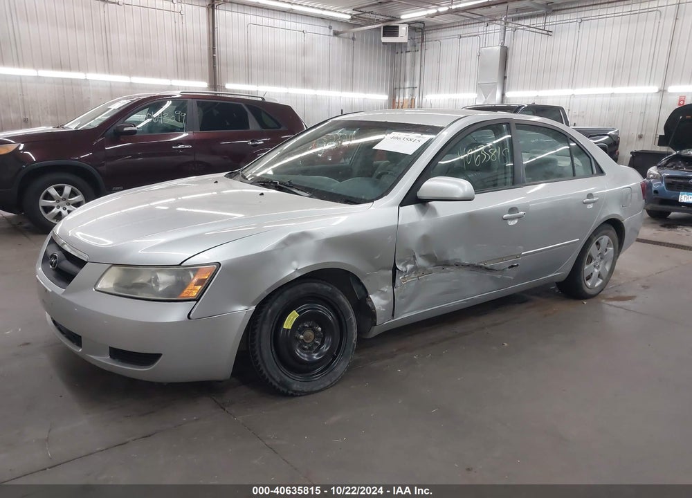 2008 HYUNDAI SONATA GLS VIN: 5NPET46C88H362176