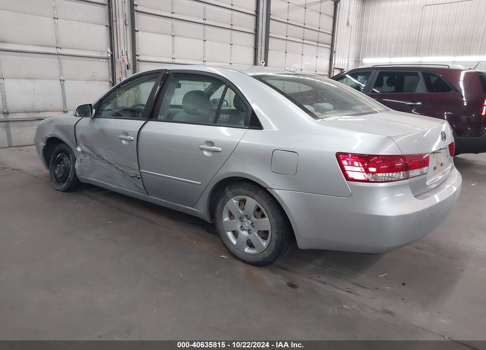 2008 HYUNDAI SONATA GLS VIN: 5NPET46C88H362176