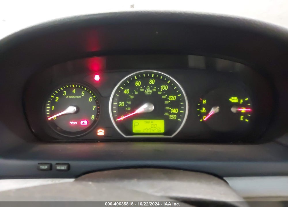 2008 HYUNDAI SONATA GLS VIN: 5NPET46C88H362176