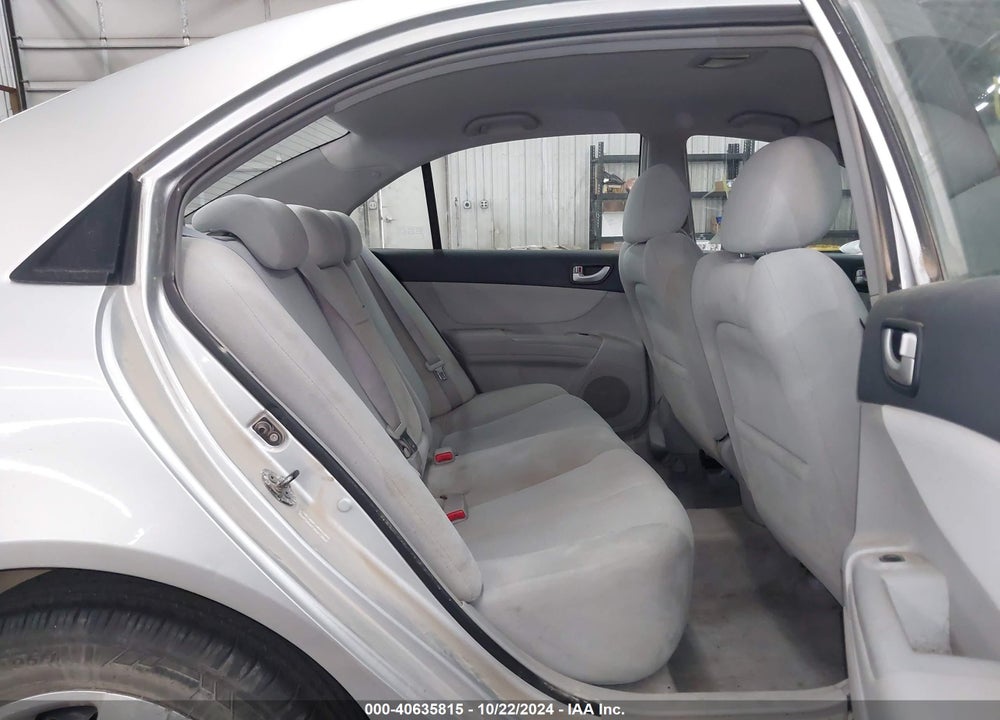 2008 HYUNDAI SONATA GLS VIN: 5NPET46C88H362176