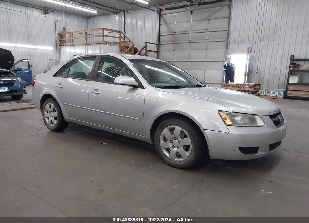 2008 HYUNDAI SONATA GLS VIN: 5NPET46C88H362176