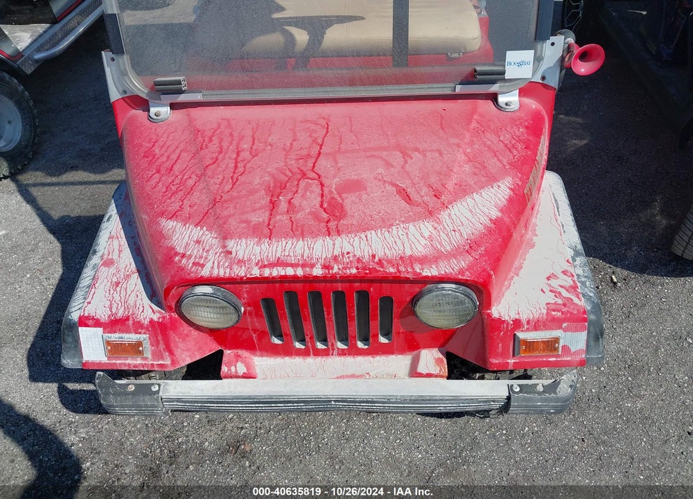 2000 GOLF CART OTHER VIN: A9741613710