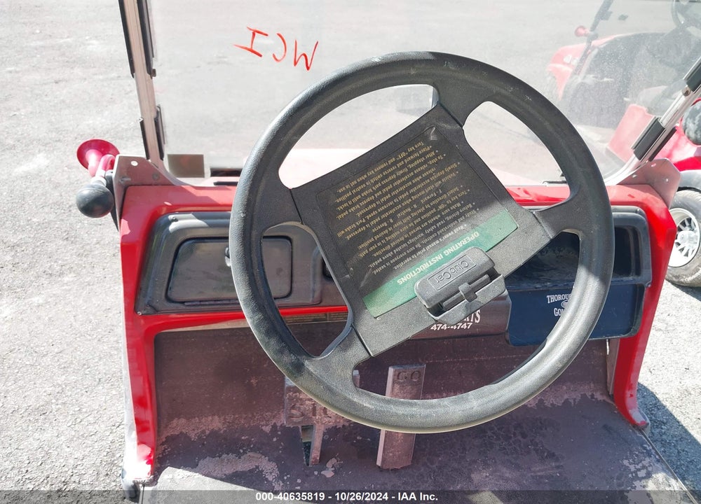 2000 GOLF CART OTHER VIN: A9741613710