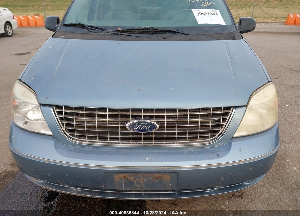 2007 FORD FREESTAR SEL VIN: 2FMZA52287BA04401
