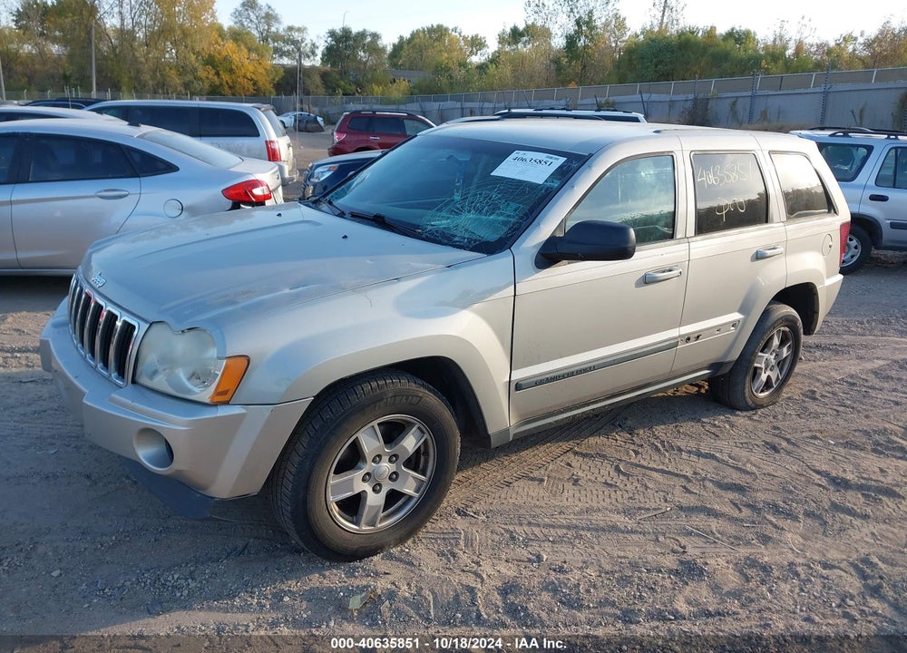 2007 CHEROKEE JEEP GRAND  LAREDO VIN: 1J8GR48K77C641780
