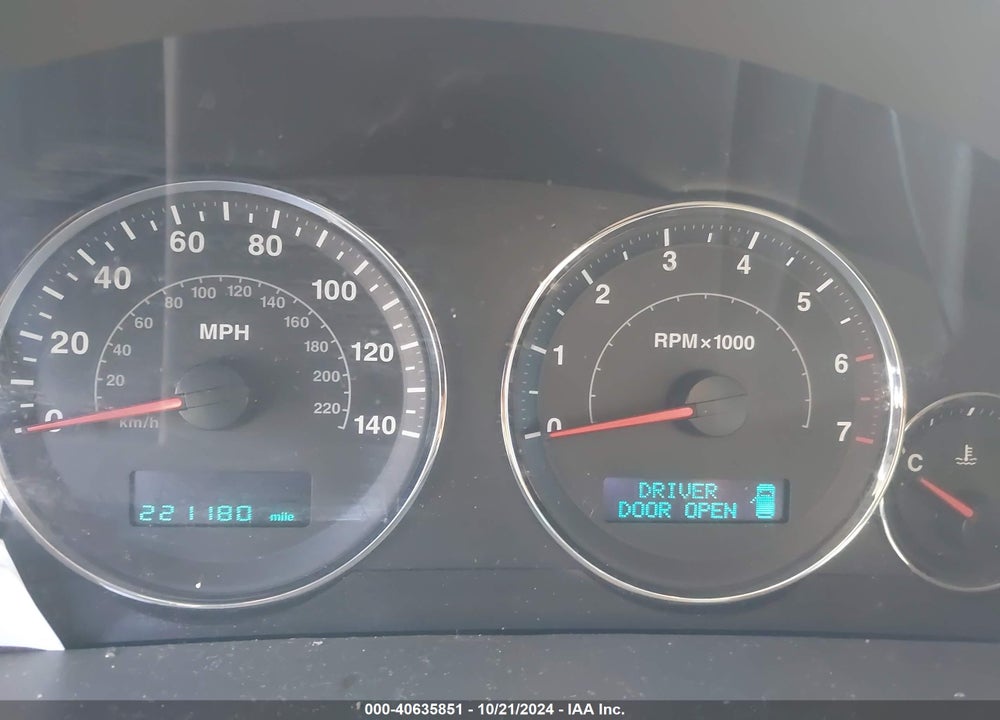 2007 CHEROKEE JEEP GRAND  LAREDO VIN: 1J8GR48K77C641780