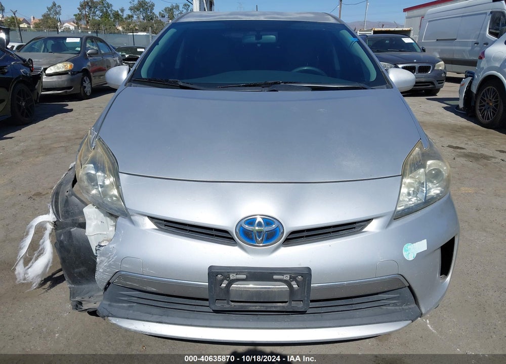 2012 TOYOTA PRIUS PLUG-IN VIN: JTDKN3DP5C3002901