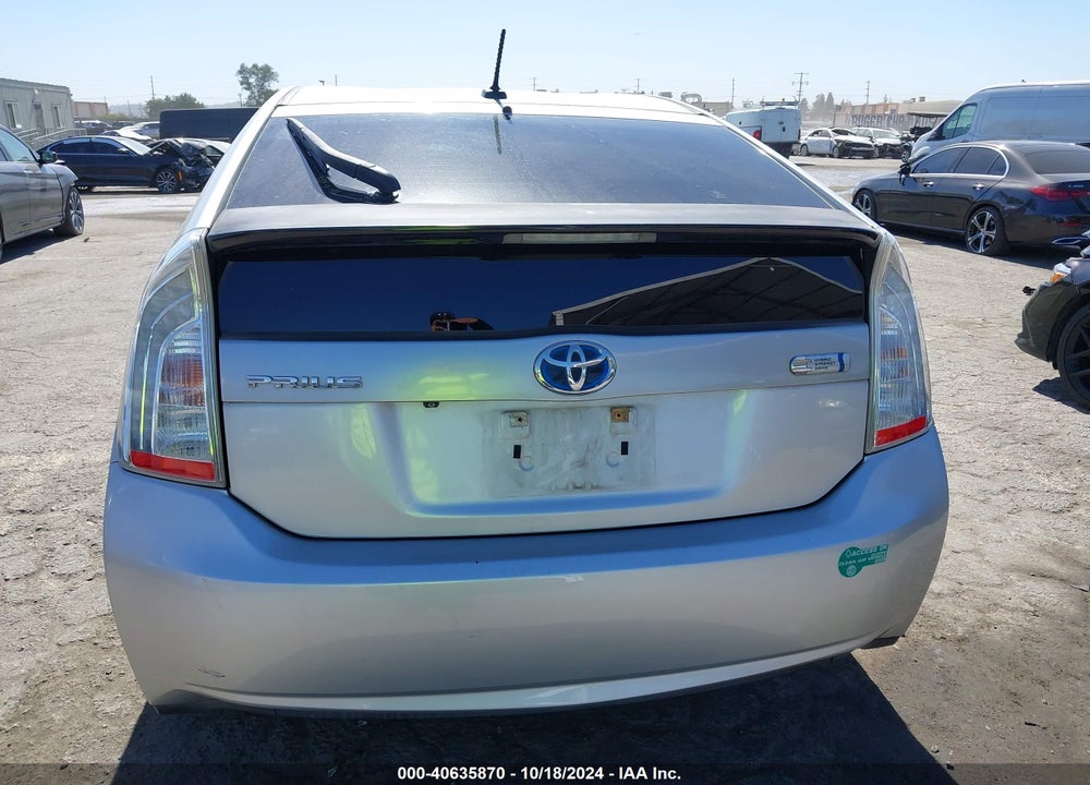 2012 TOYOTA PRIUS PLUG-IN VIN: JTDKN3DP5C3002901