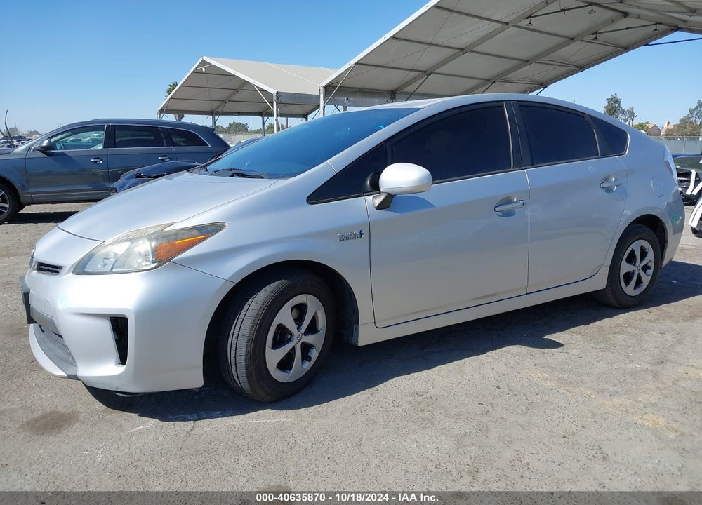 2012 TOYOTA PRIUS PLUG-IN VIN: JTDKN3DP5C3002901