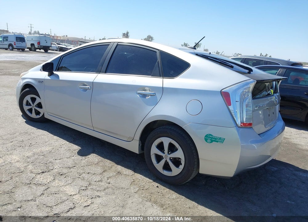2012 TOYOTA PRIUS PLUG-IN VIN: JTDKN3DP5C3002901