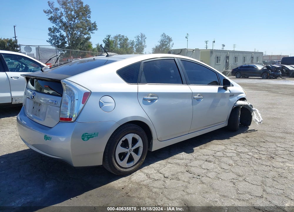 2012 TOYOTA PRIUS PLUG-IN VIN: JTDKN3DP5C3002901